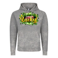 Cloud Rock St. Patrick's Day lips lucky Vintage Hoodie - HowdyJamesFarm