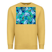 Antique Gold dolphin tumbler Premium Sweatshirt - BarkalooDesign