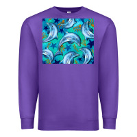 Purple dolphin tumbler Premium Sweatshirt - BarkalooDesign