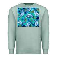 Seafoam dolphin tumbler Premium Sweatshirt - BarkalooDesign