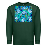 Sports Green dolphin tumbler Premium Sweatshirt - BarkalooDesign