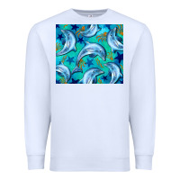 White dolphin tumbler Premium Sweatshirt - BarkalooDesign