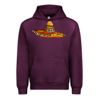 Mauve Wine sombrero Urban Hoodie - AdoDesignShop
