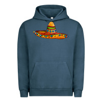 Pigment Midnight Navy sombrero Urban Hoodie - AdoDesignShop
