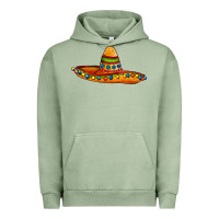 Pigment Oil Green sombrero Urban Hoodie - AdoDesignShop