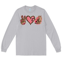 Moon Dust Peace Love Cats Long Sleeve Tee - Jasminsmagicworld