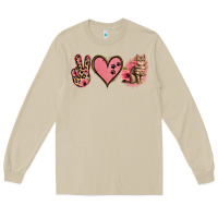 Mushroom Peace Love Cats Long Sleeve Tee - Jasminsmagicworld