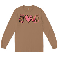 Toasted Coconut Peace Love Cats Long Sleeve Tee - Jasminsmagicworld