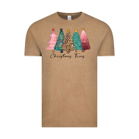 Vintage Coffee christmas trees Vintage Tee - CowGirlArtShop