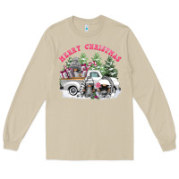 Mushroom merry christmas gnomies Long Sleeve Tee - FaDigitalArtStudio