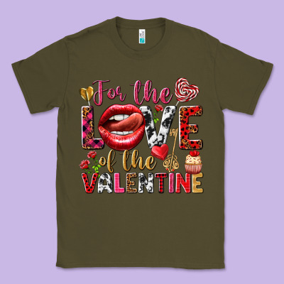 For The Love Of The Valentine Classic Tee Designed By Howdyjamesfarm