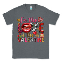 Charcoal Heather For the love of the Valentine Classic Tee - HowdyJamesFarm