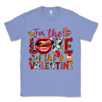 Colony Blue For the love of the Valentine Classic Tee - HowdyJamesFarm