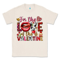 Natural For the love of the Valentine Classic Tee - HowdyJamesFarm