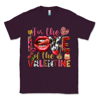 Plum For the love of the Valentine Classic Tee - HowdyJamesFarm