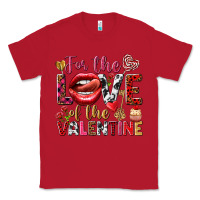 Red For the love of the Valentine Classic Tee - HowdyJamesFarm