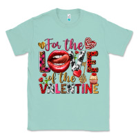 Seafoam For the love of the Valentine Classic Tee - HowdyJamesFarm