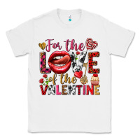 White For the love of the Valentine Classic Tee - HowdyJamesFarm