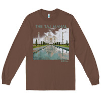 Chestnut india agra taj mahal mausoleum travel tourist Long Sleeve Tee - longCreatives