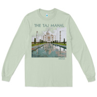 Matcha india agra taj mahal mausoleum travel tourist Long Sleeve Tee - longCreatives