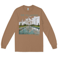 Toasted Coconut india agra taj mahal mausoleum travel tourist Long Sleeve Tee - longCreatives