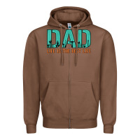 Chestnut dad life is the best life Zipper Hoodie - Artiststas