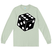 Matcha black gaming dice halloween costume cool quirky funny Long Sleeve Tee - longCreatives