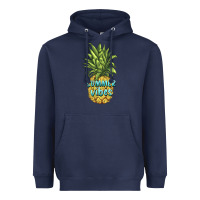 Navy summer vibes pineapple Heavyweight Hoodie - BarkalooDesign