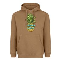 Toasted Coconut summer vibes pineapple Heavyweight Hoodie - BarkalooDesign