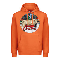 Carrot Merry Christmas Charolais Bull Premium Hoodie - RanaPortraitStore
