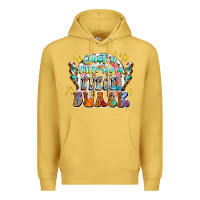 Antique Gold just a little ray of pitch black Premium Hoodie - CowhideDigitalArt