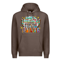 Coffee just a little ray of pitch black Premium Hoodie - CowhideDigitalArt