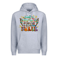 Heather Grey just a little ray of pitch black Premium Hoodie - CowhideDigitalArt