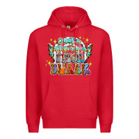 Red just a little ray of pitch black Premium Hoodie - CowhideDigitalArt