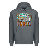 Rock just a little ray of pitch black Premium Hoodie - CowhideDigitalArt