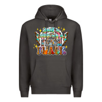 Smoke just a little ray of pitch black Premium Hoodie - CowhideDigitalArt