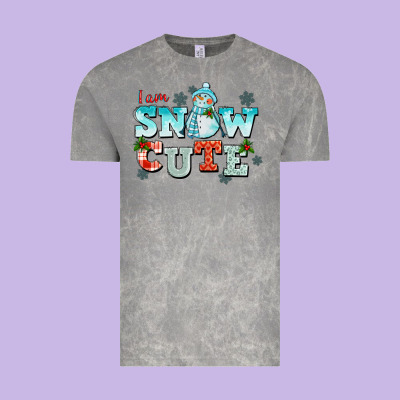 I Am Snow Cute Vintage Tee Designed By Cowgirlartshop