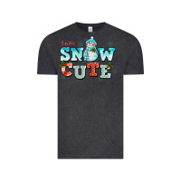 Vintage Black i am snow cute Vintage Tee - CowGirlArtShop