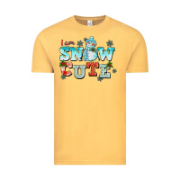 Vintage Mustard i am snow cute Vintage Tee - CowGirlArtShop