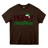 Chocolate Brown Merry Christmas Heavy Core Tee - Bettercallsaul