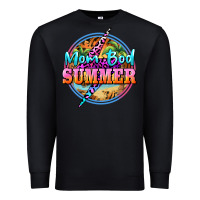 Black mom bod summer Premium Sweatshirt - BarkalooDesign