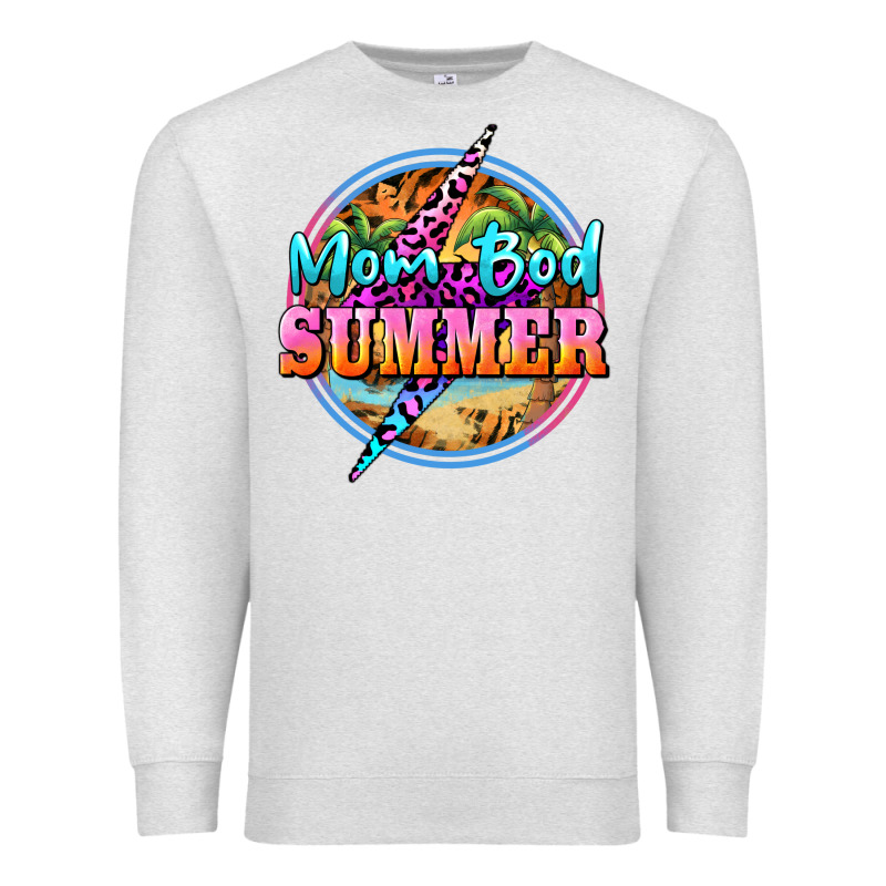 Mom Bod Summer Premium Sweatshirt by BarkalooDesign | Teevron