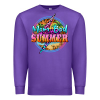 Purple mom bod summer Premium Sweatshirt - BarkalooDesign
