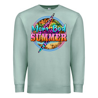 Seafoam mom bod summer Premium Sweatshirt - BarkalooDesign