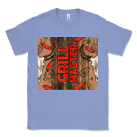 Colony Blue grill master with bull skull Classic Tee - TumblerDesignByShophia
