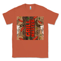 Copper grill master with bull skull Classic Tee - TumblerDesignByShophia