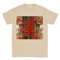Mushroom grill master with bull skull Classic Tee - TumblerDesignByShophia