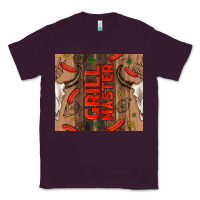 Plum grill master with bull skull Classic Tee - TumblerDesignByShophia
