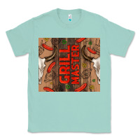 Seafoam grill master with bull skull Classic Tee - TumblerDesignByShophia