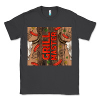 Smoke grill master with bull skull Classic Tee - TumblerDesignByShophia